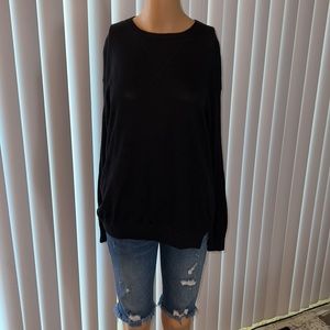 Black Splendid Long Sleeve Shirt